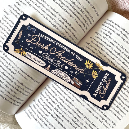 Bookish Tickets Bookmarks