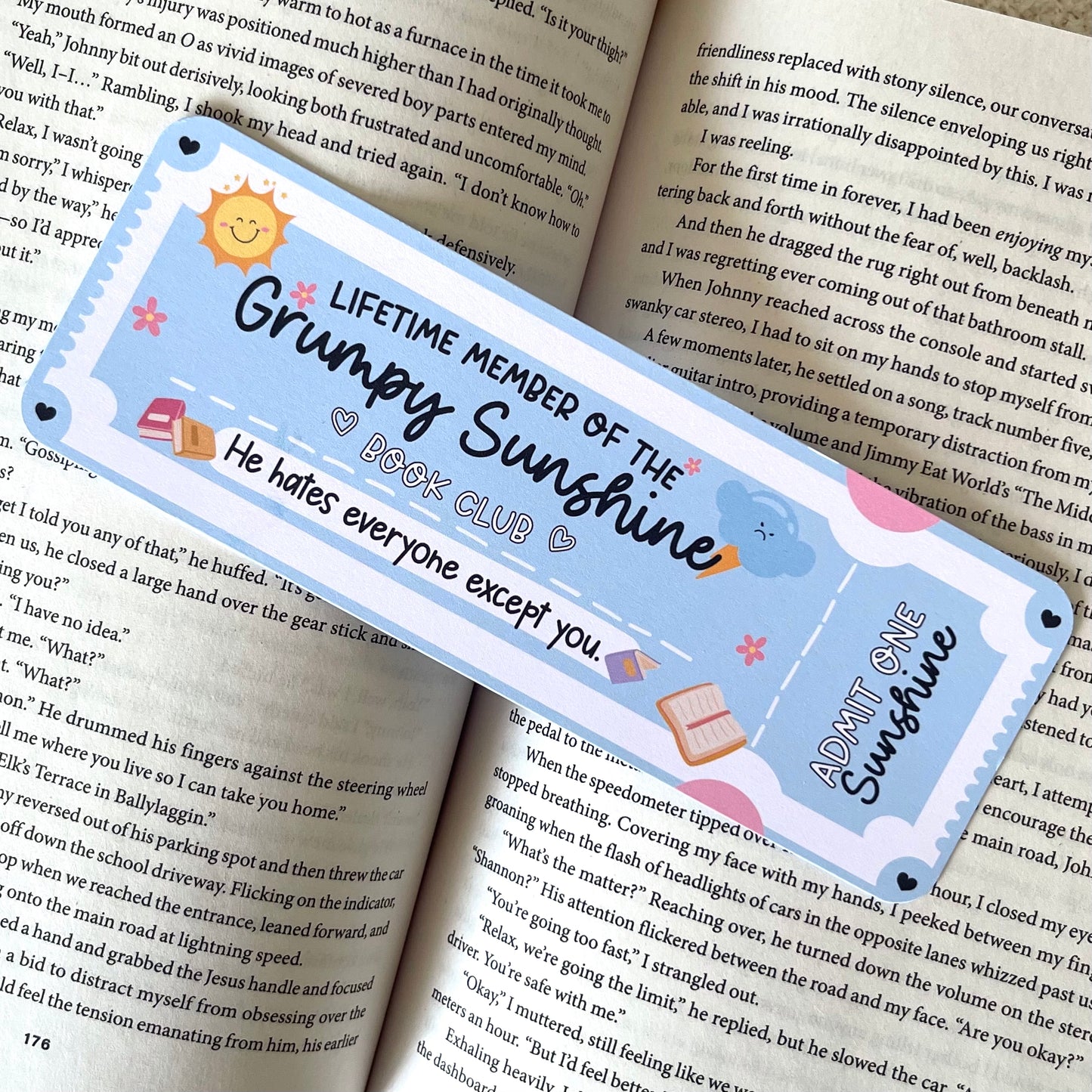 Bookish Tickets Bookmarks