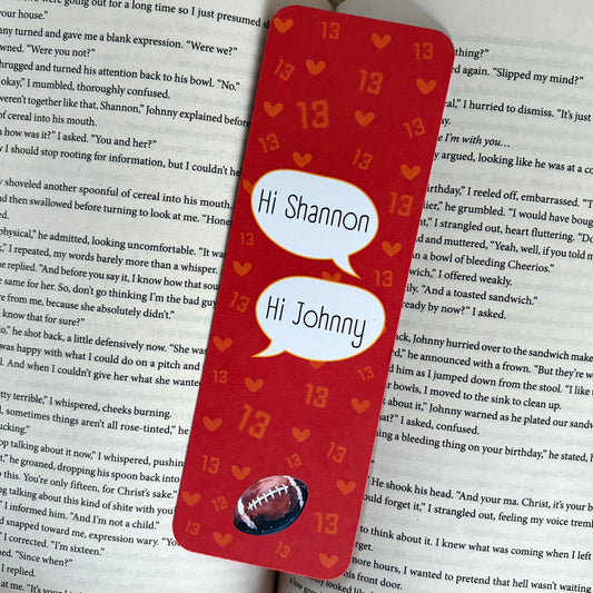 Hi Shannon, Hi Johnny Bookmark (Boys of Tommen)