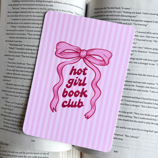 Kindle Insert - Hot Girl Book Club