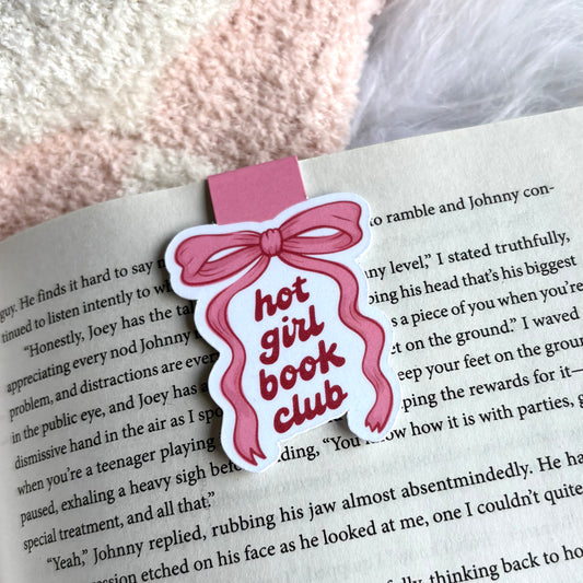 Hot Girl Book Club - Magnetic Bookmark