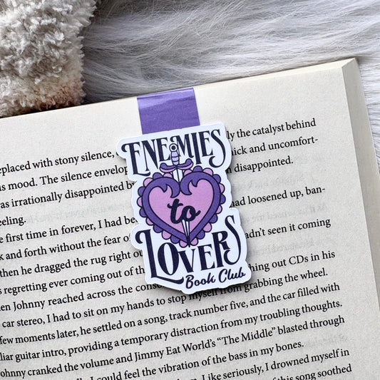Enemies To Lovers Book Club - Magnetic Bookmark