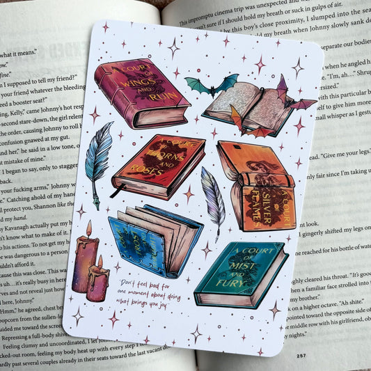 Kindle Insert - ACOTAR Vibes