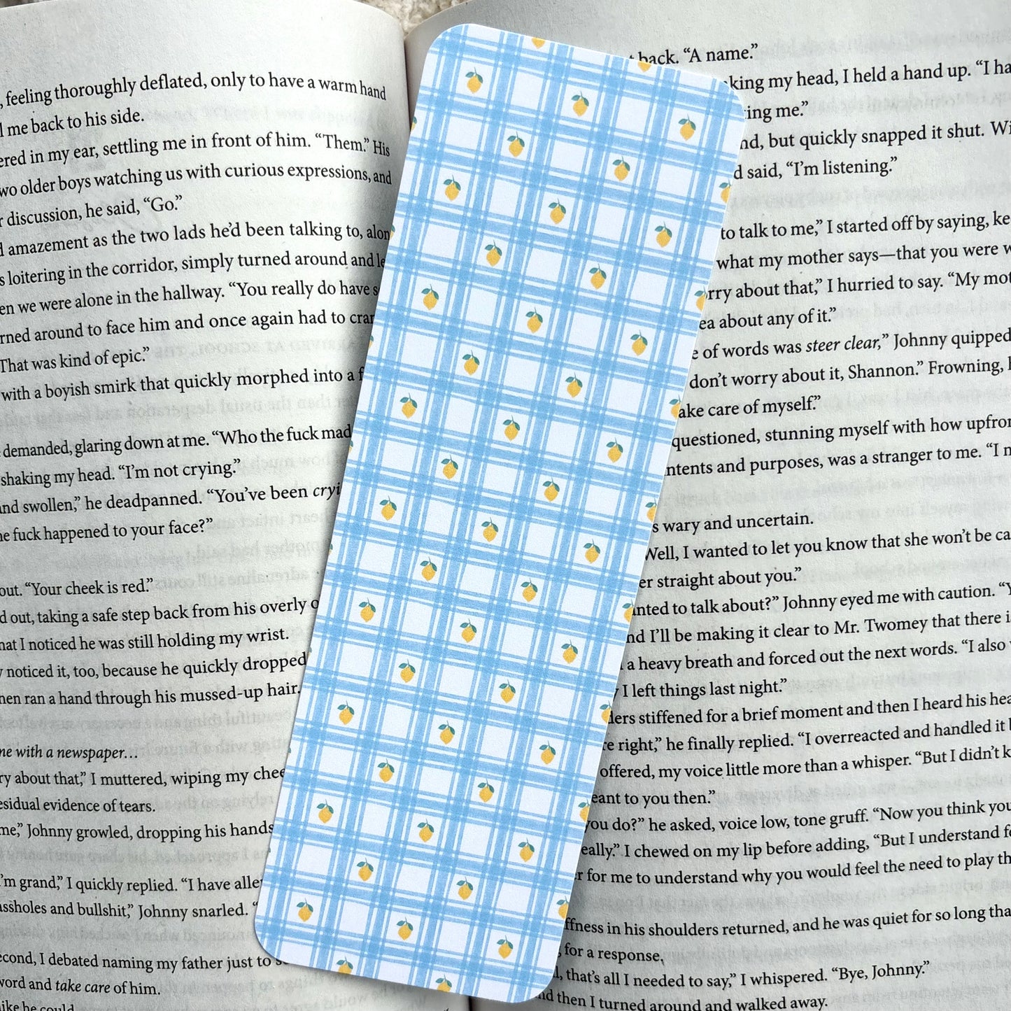 Lemon Lit Bookmark