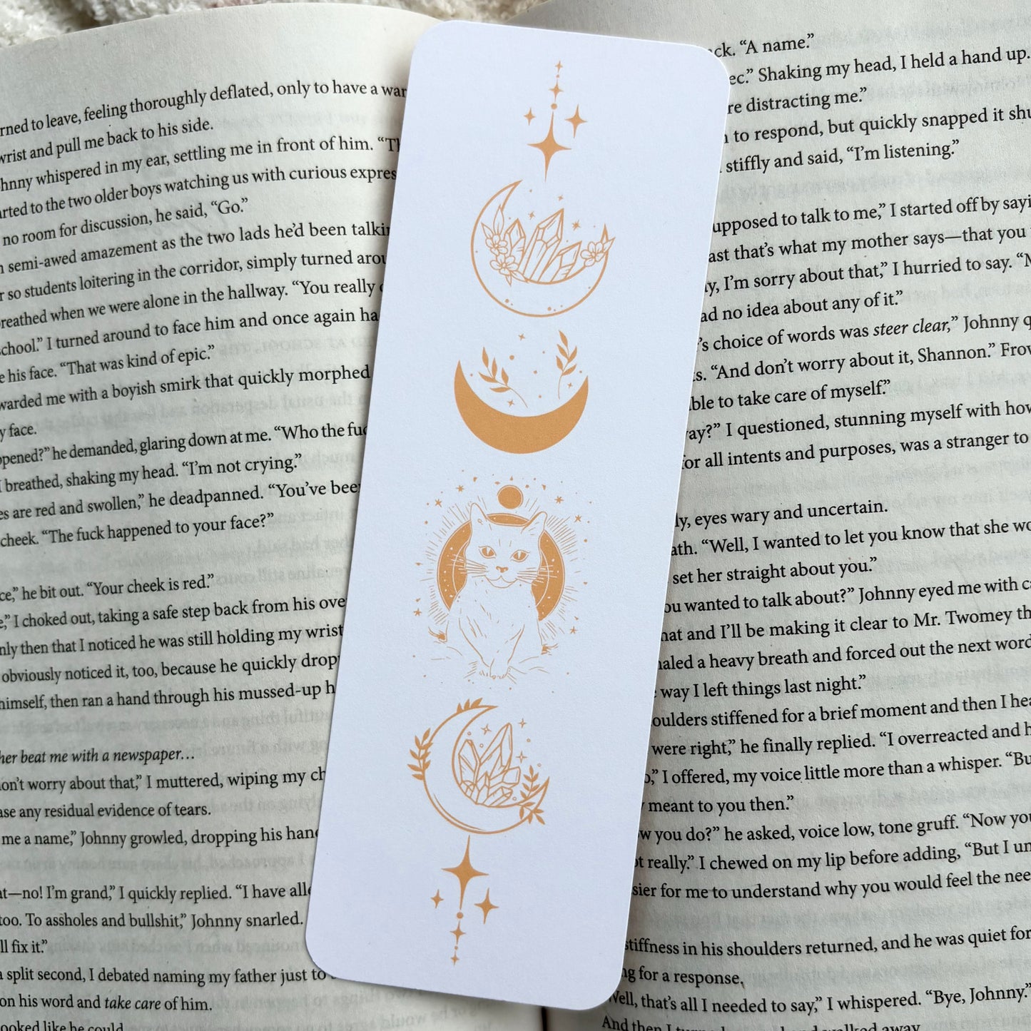 Karma Is A Cat Bookmark