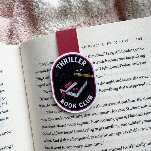 Thriller Book Club - Magnetic Bookmark