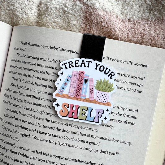Treat Your Shelf - Magnetic Bookmark