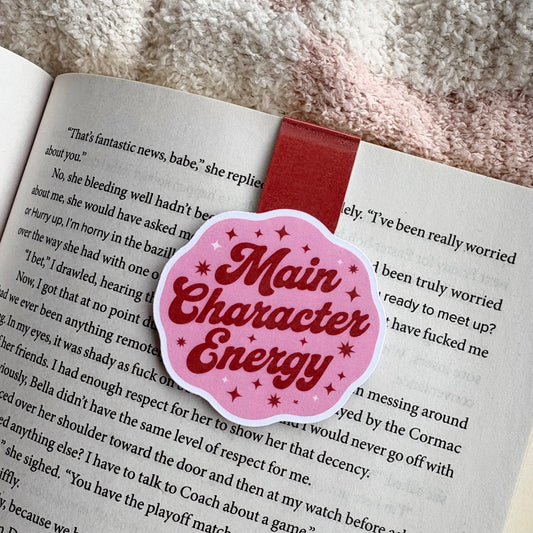 Main Character Energy- Magnetic Bookmark