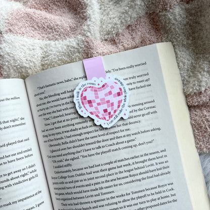 Make The Whole Place Shimmer - Magnetic Bookmark