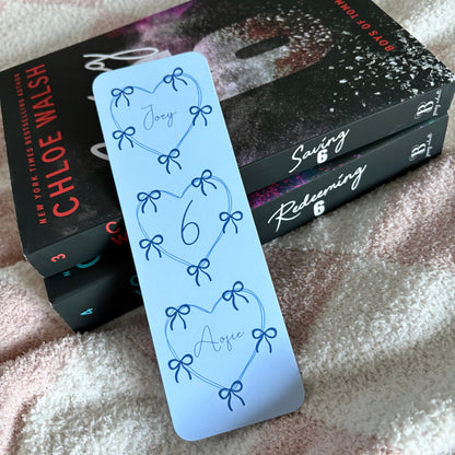Joey + Aofie Bookmark (Boys of Tommen)