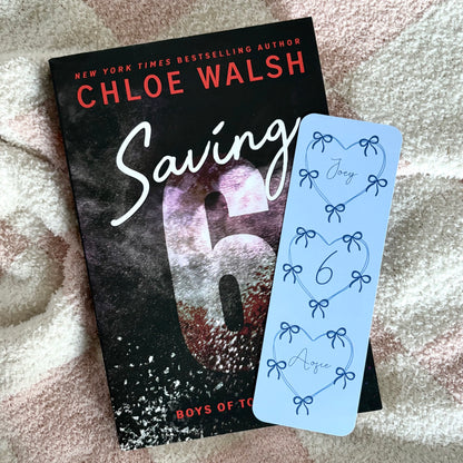 Joey + Aofie Bookmark (Boys of Tommen)