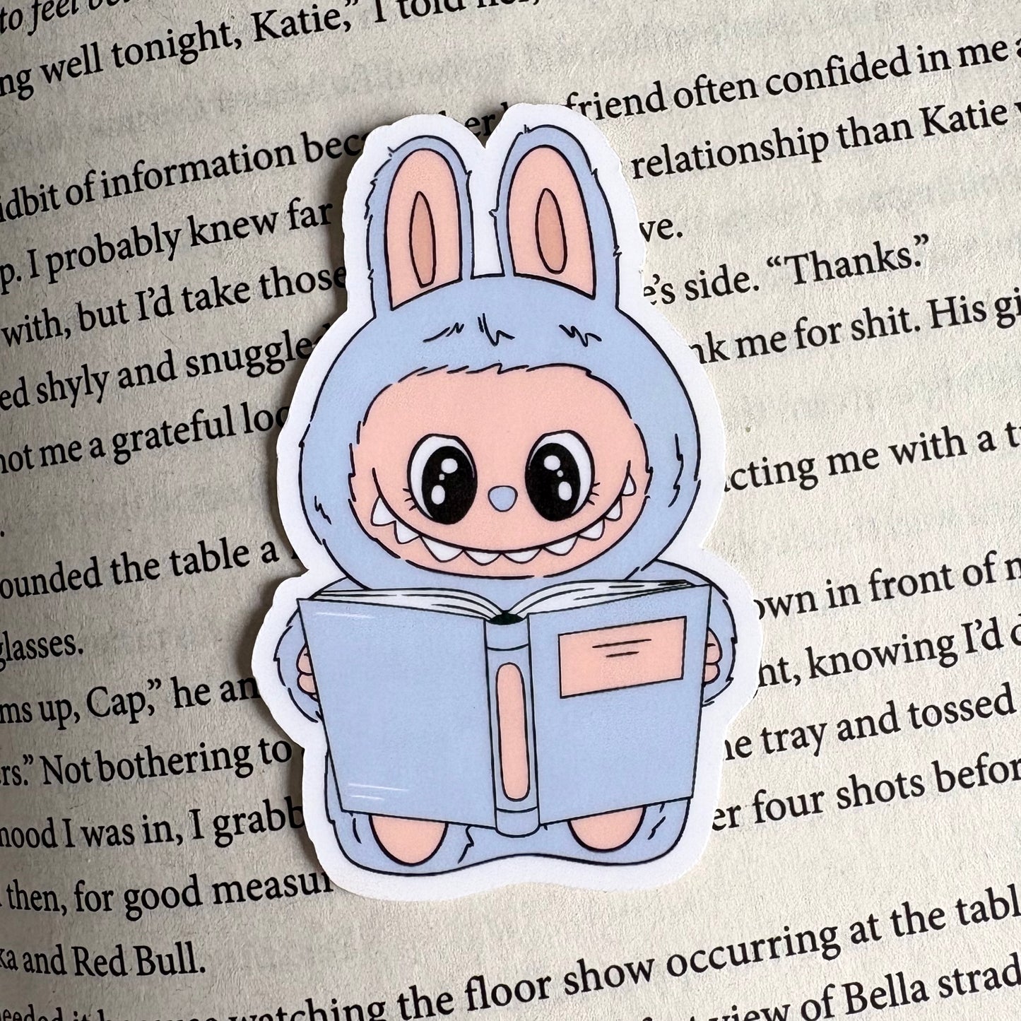 Cute But Unhinged Stickers (Labubu)