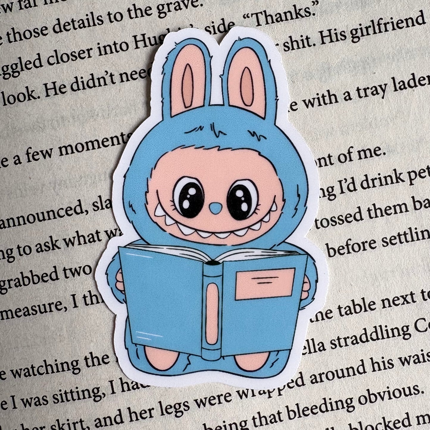 Cute But Unhinged Stickers (Labubu)