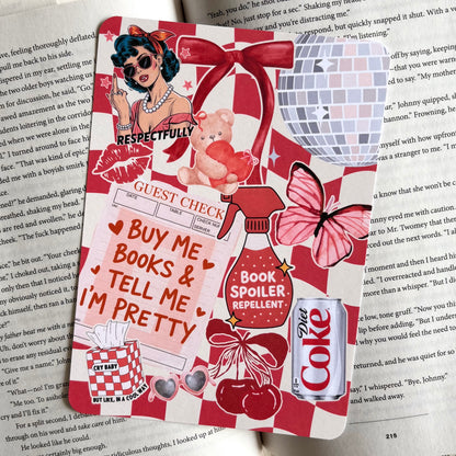 Kindle Insert - Book Babe Energy