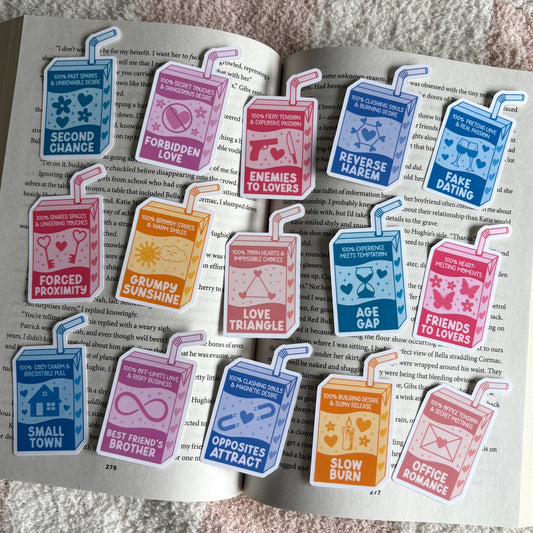 Thirsty For Tropes Stickers