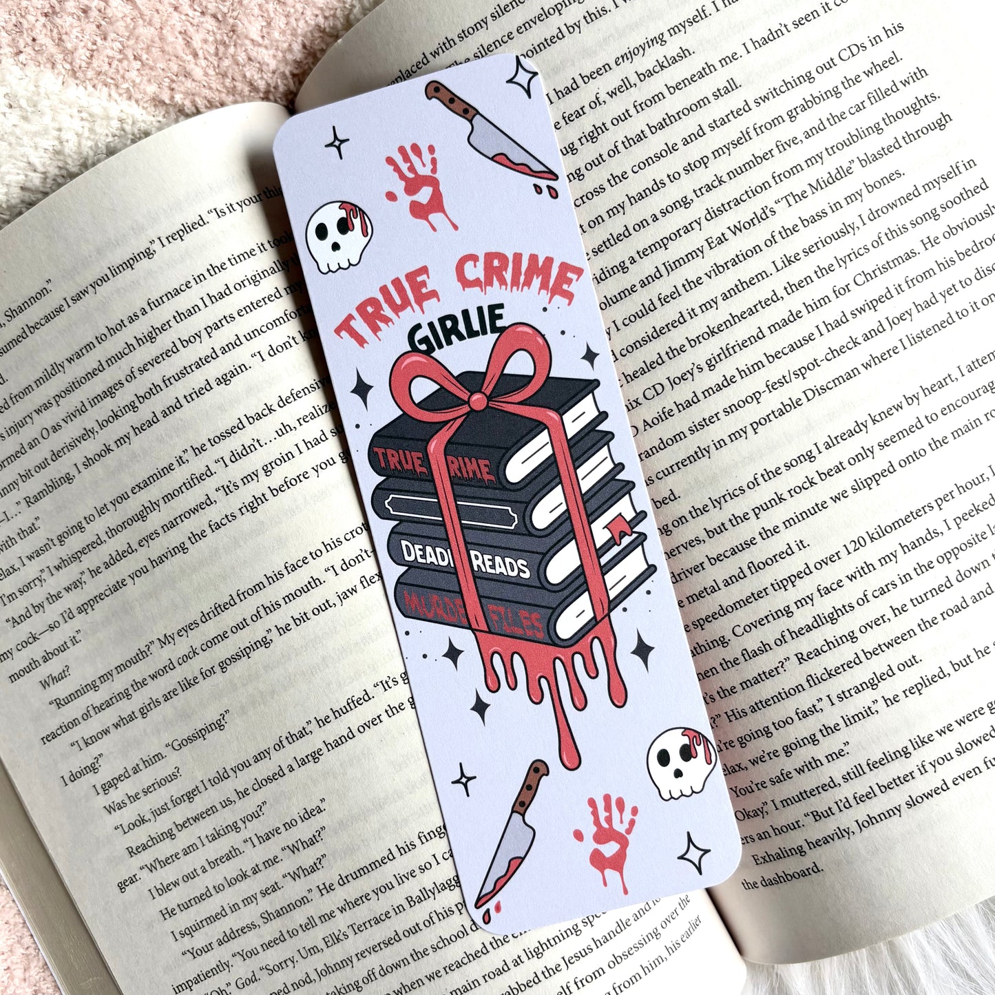 True Crime Girlie Bookmark