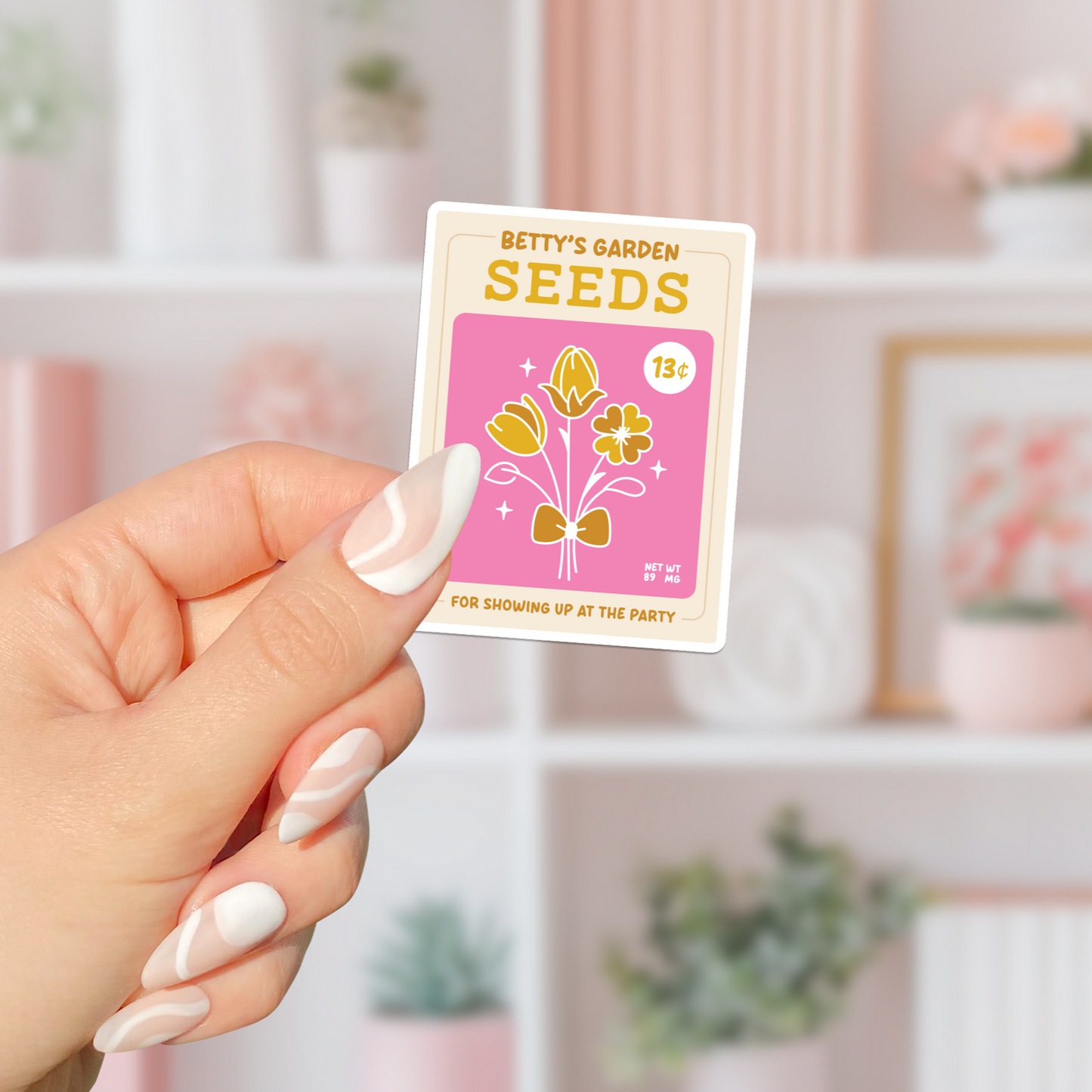 Betty's Garden Sticker