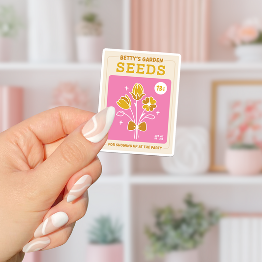 Betty's Garden Sticker
