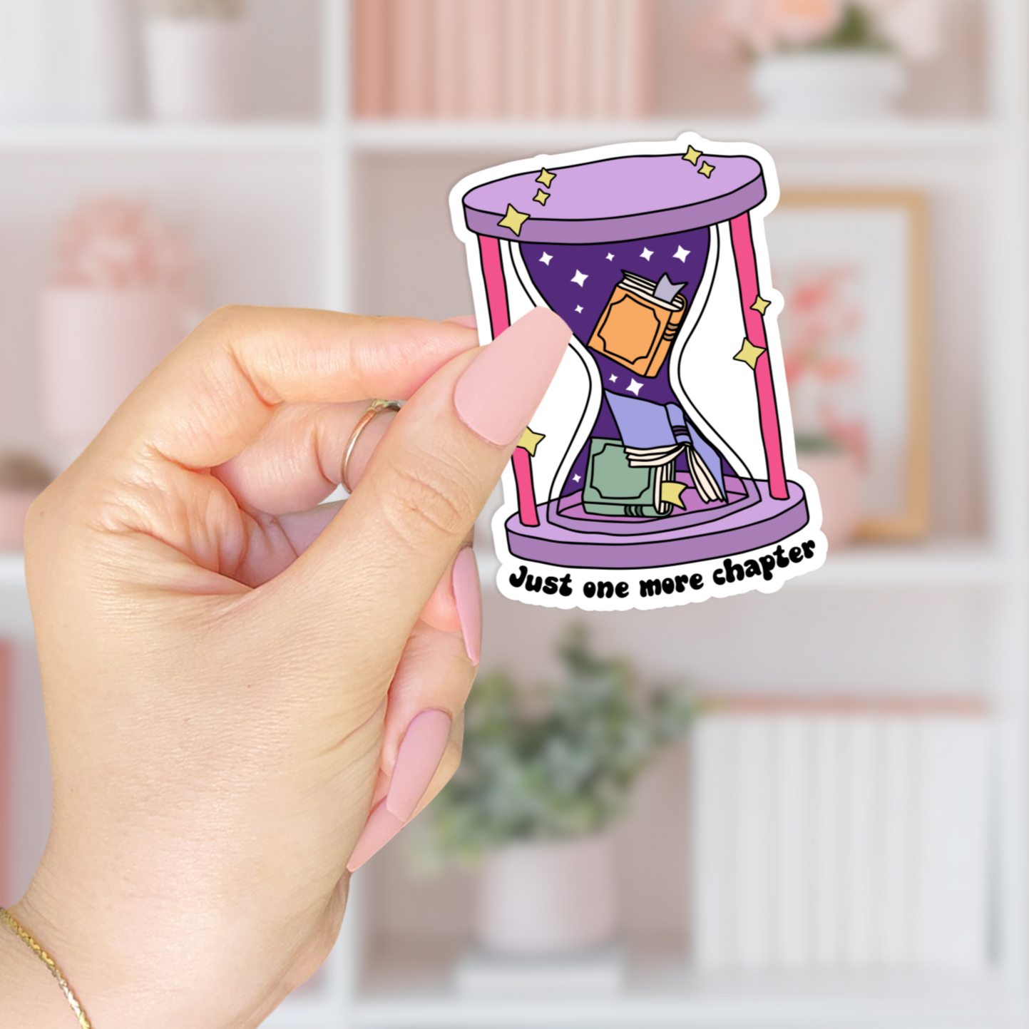 Just One More Chapter Sticker