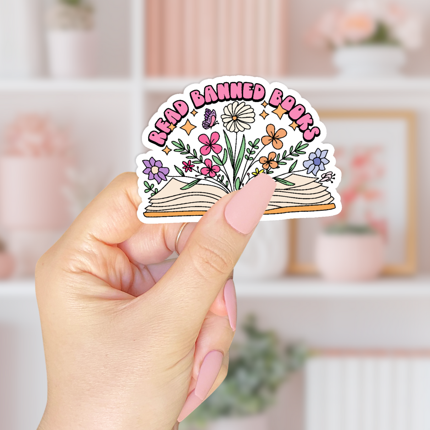 Read Banned Books Sticker
