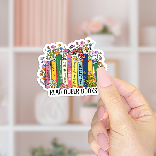 Read Queer Books Sticker (Pride Collection)