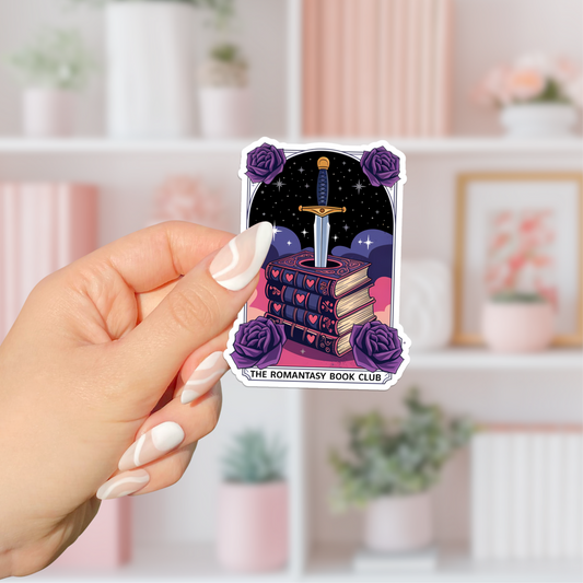 The Romantasy Book Club Sticker #1