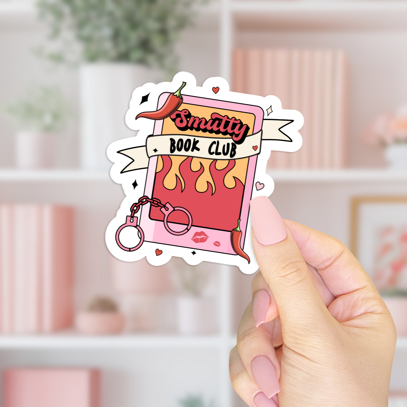 Smutty Book Club Sticker