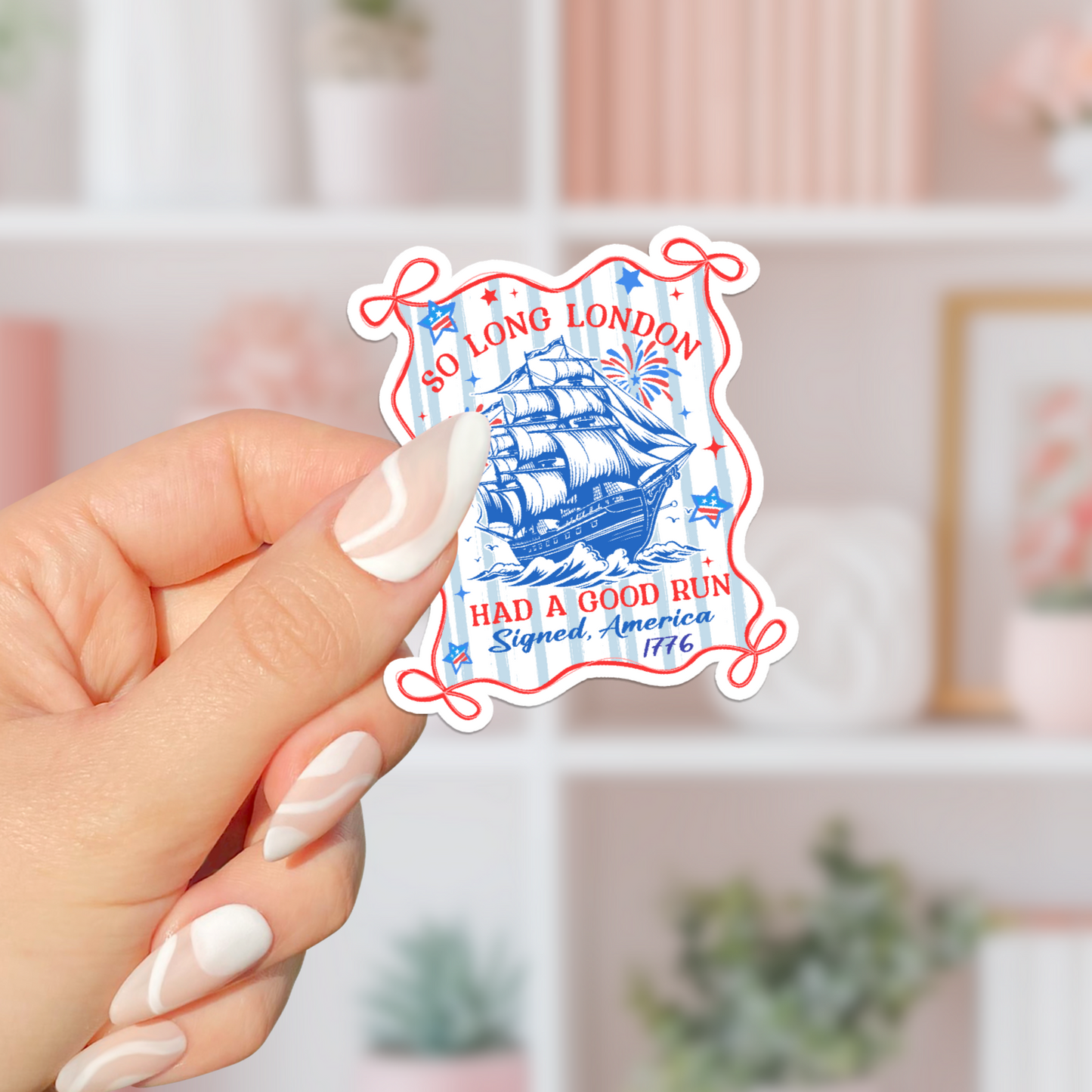 4th Of July (Taylor's Version) Sticker