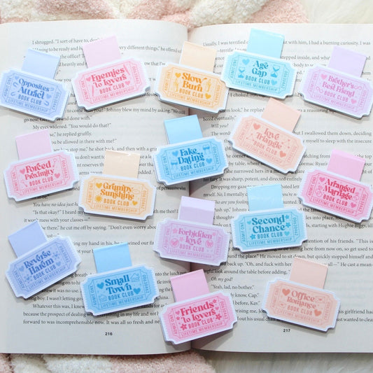 Bookish Tropes - Magnetic Bookmark ✨BUY 2, GET 1 FREE!✨